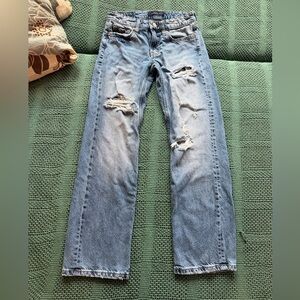 Aeropostale Women's Blue Boot Cut Jeans